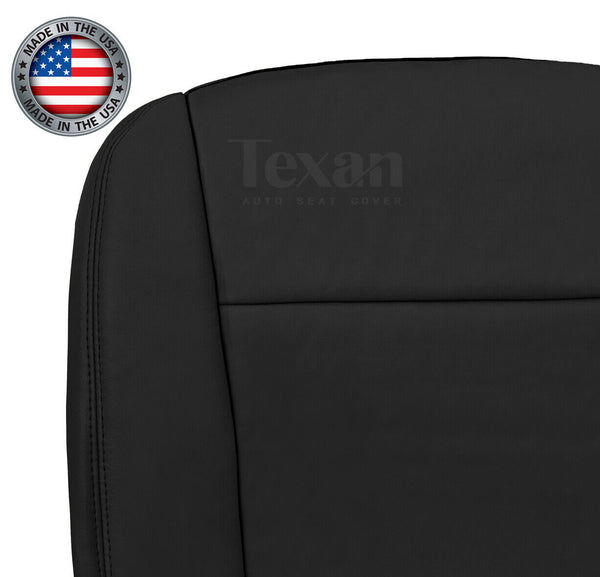 For 2006 to 2010 Ford Explorer Driver Side Bottom Synthetic Leather Replacement Seat Cover Black
