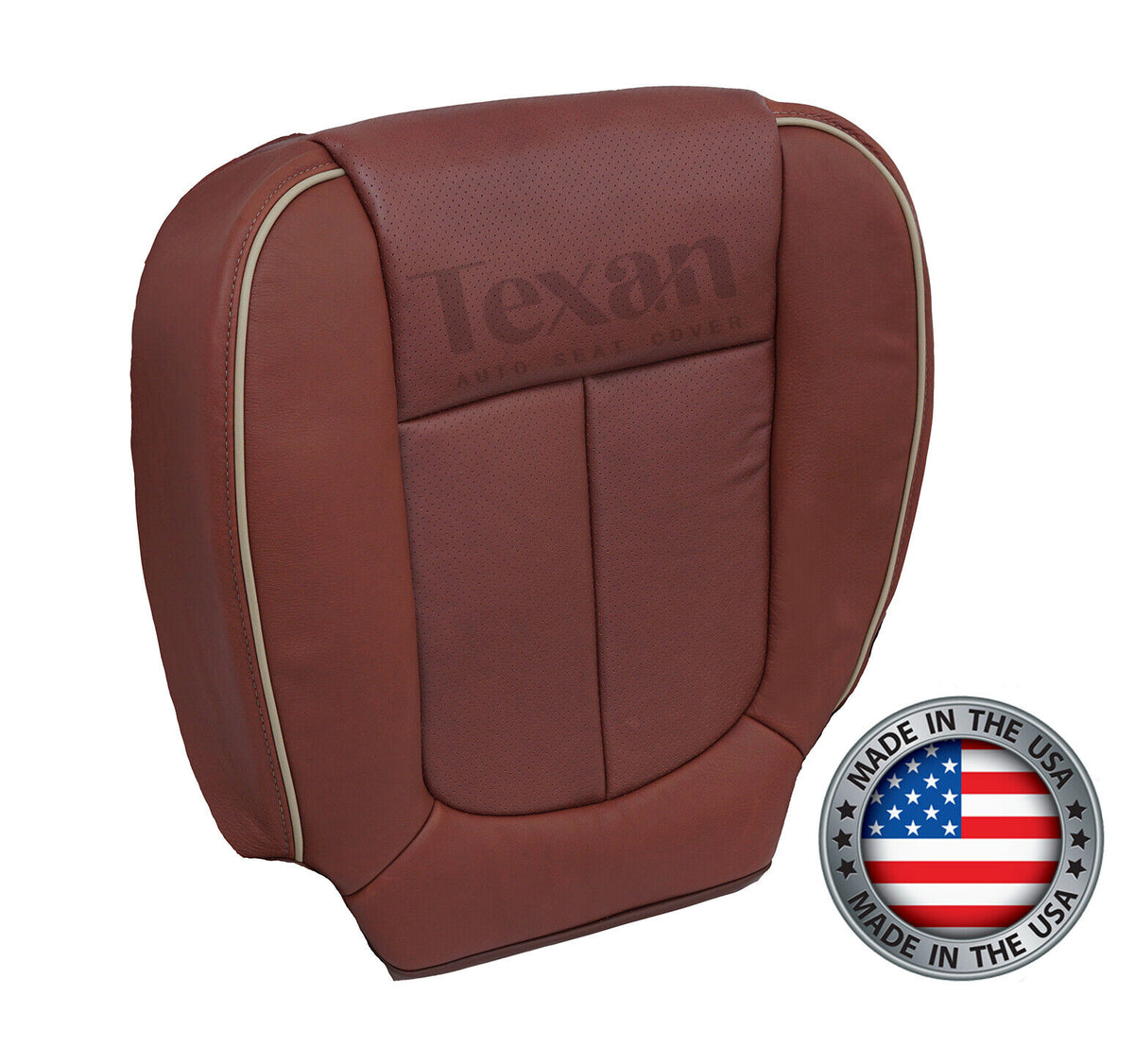 2009 2012 Ford F150 Passenger Bottom Leather Seat Cover King Ranch