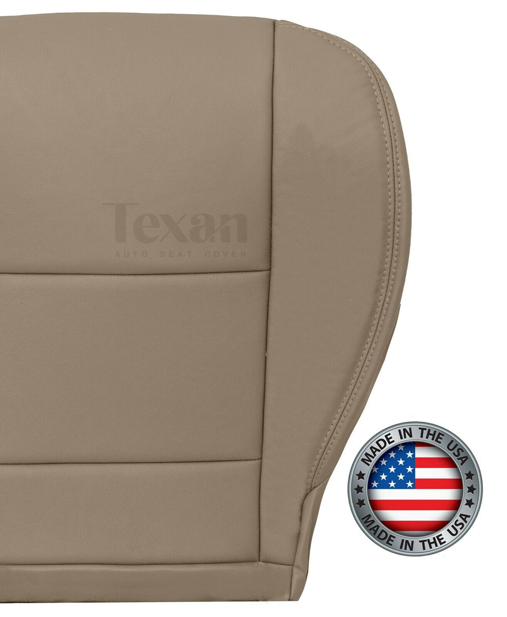 Driver Bottom Leather Seat Cover Tan for 2000 to 2004 Toyota Tundra