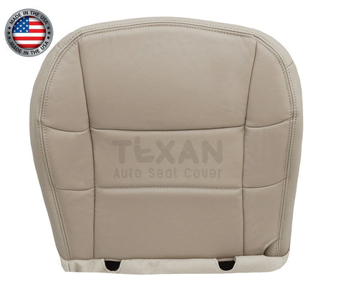 1998, 1999 Lincoln Navigator 2WD, 4X4 Driver Side Bottom Leather Seat Cover Tan