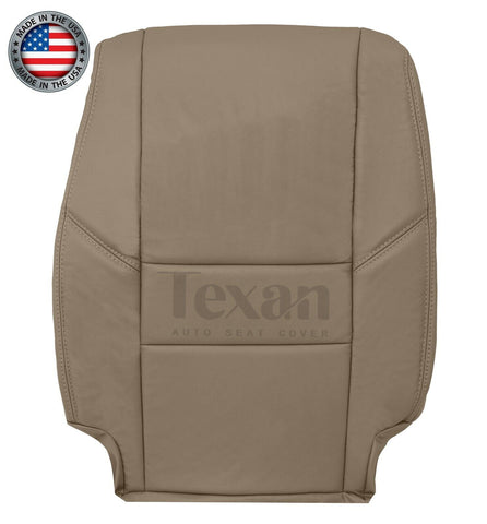 2000, 2001, 2002, 2003, 2004 Toyota Tundra Passenger Lean Back Leather Replacement Seat Cover Tan