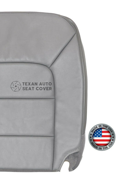 2003, 2004, 2005, 2006 Ford Expedition XLT XLS Sport 2WD 5.4L Driver Bottom Leather Seat Cover Gray