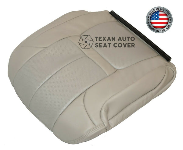1999- 2000 Cadillac Escalade 2WD 4X4 Driver Lean Back PERFORATED Leather Seat Cover Shale