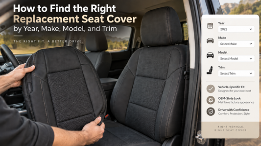 How to Find the Right Replacement Seat Cover by Year, Make, Model, and Trim