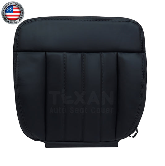 Fits 2006, 2007 Ford F150 Harley Davidson Driver Side Bottom Leather Seat Cover Black