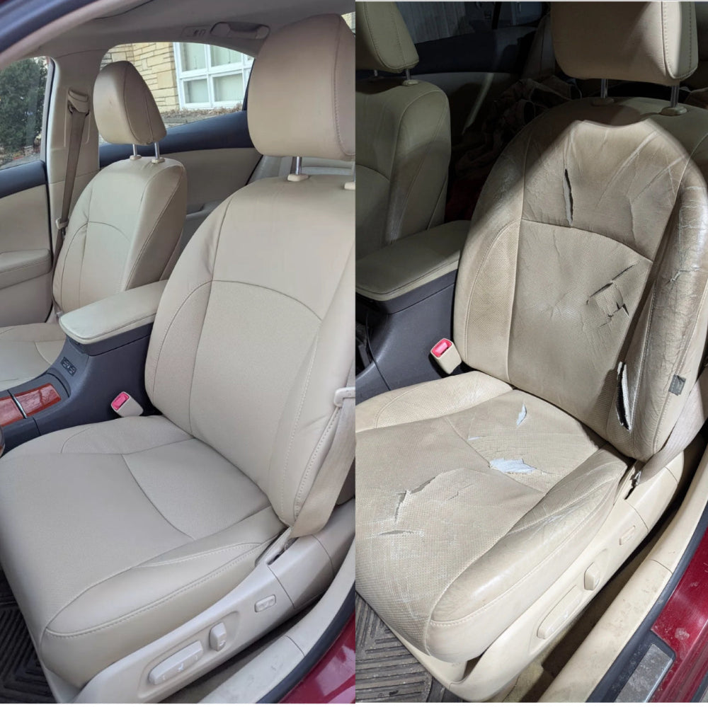 2007-2012 LEXUS ES350 DRIVER BOTTOM & TOP Before and After