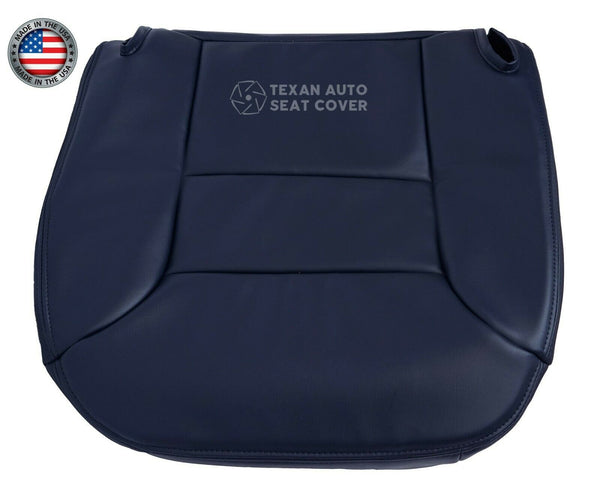 Fits 1995, 1996, 1997, 1998, 1999,GMC Suburban Passenger Side Bottom Synthetic Leather Replacement Seat Cover Blue