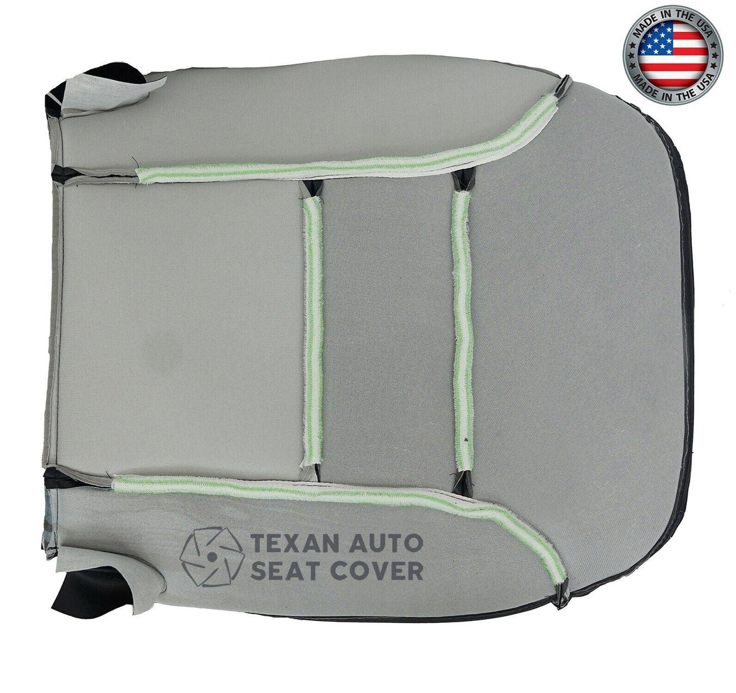 Fits 1995, 1996, 1997, 1998, 1999,GMC Suburban Passenger Side Bottom Synthetic Leather Replacement Seat Cover Blue