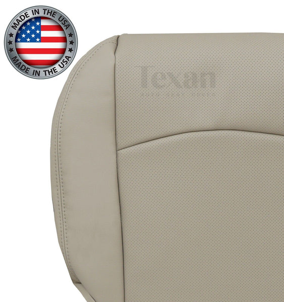 Fits 2009, 2010, 2011, 2012, 2013 Dodge Ram Passenger Side Bottom Perforated Leather Replacement Seat Cover Tan