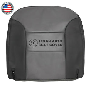1999, 2000 Chevy Tahoe Limited, Z71 -Driver Side Bottom Vinyl Replacement Seat Cover 2 Tone Gray