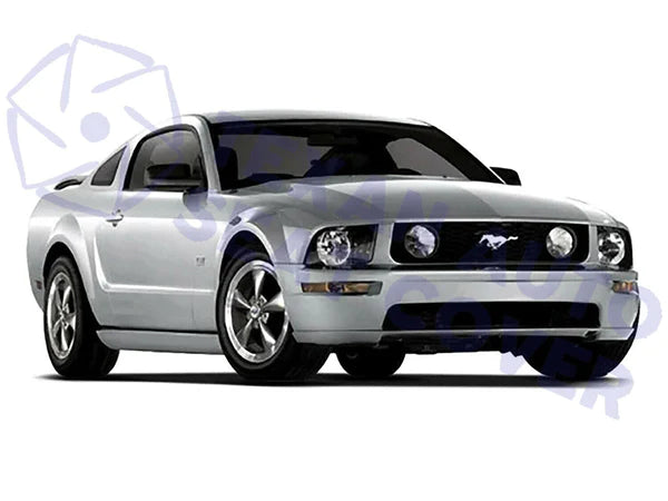 1999  to 2004 Ford Mustang V8 GT Driver Side Lean Back Perforated Leather Replacement Seat Cover Tan