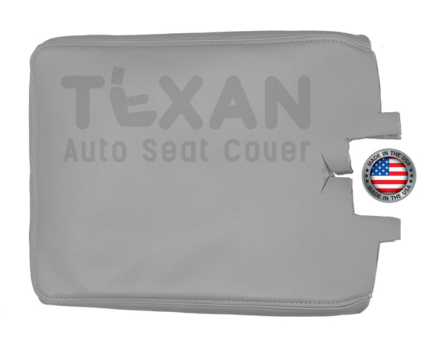 2007 to 2014 Chevy Tahoe/Suburban LT, LS, LTZ Center Console Cover Synthetic Leather Replacement Cover Gray
