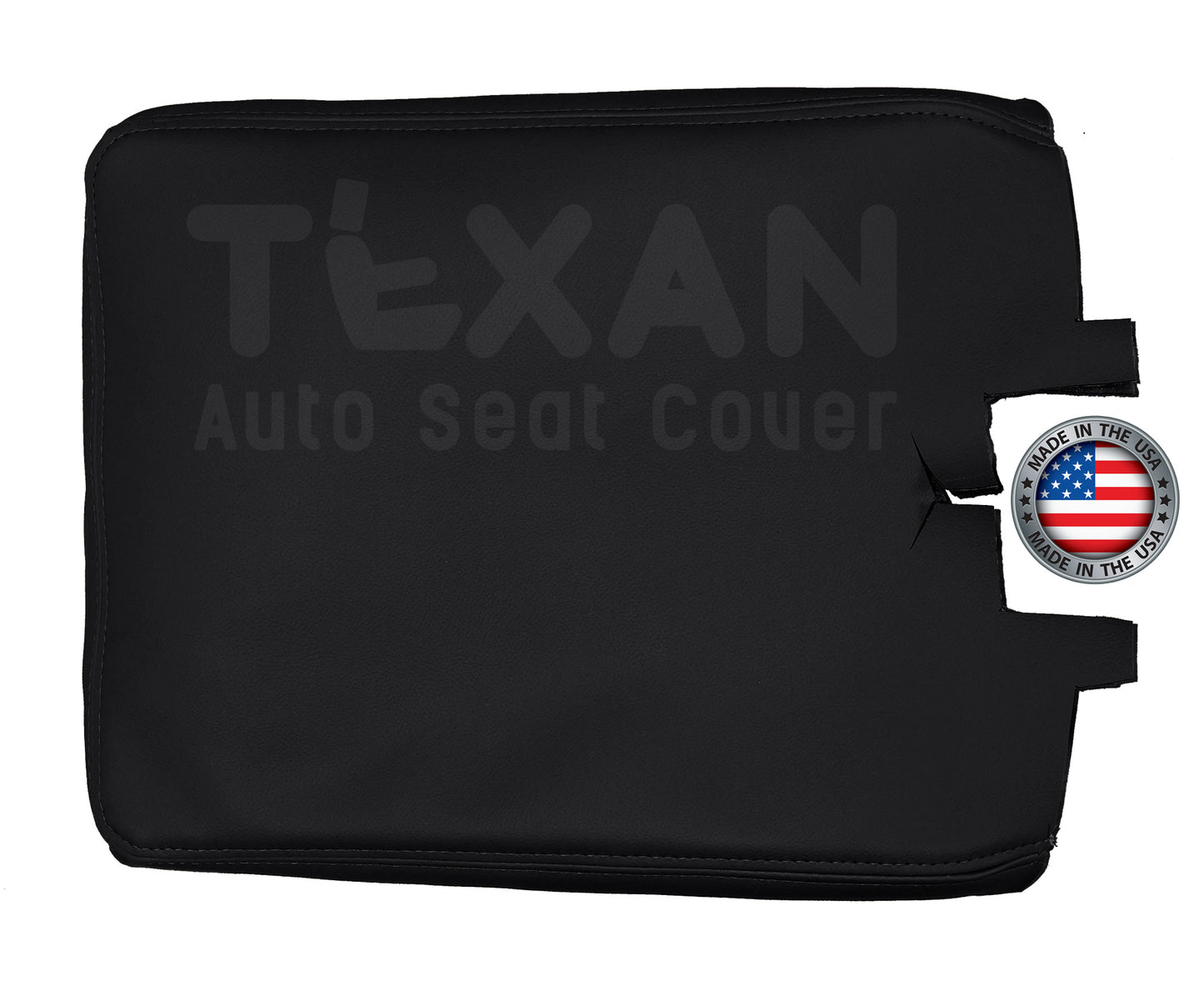 2007 to 2014 Chevy Suburban/Tahoe LT, LS, LTZ Center Console Synthetic Leather Replacement Cover Black
