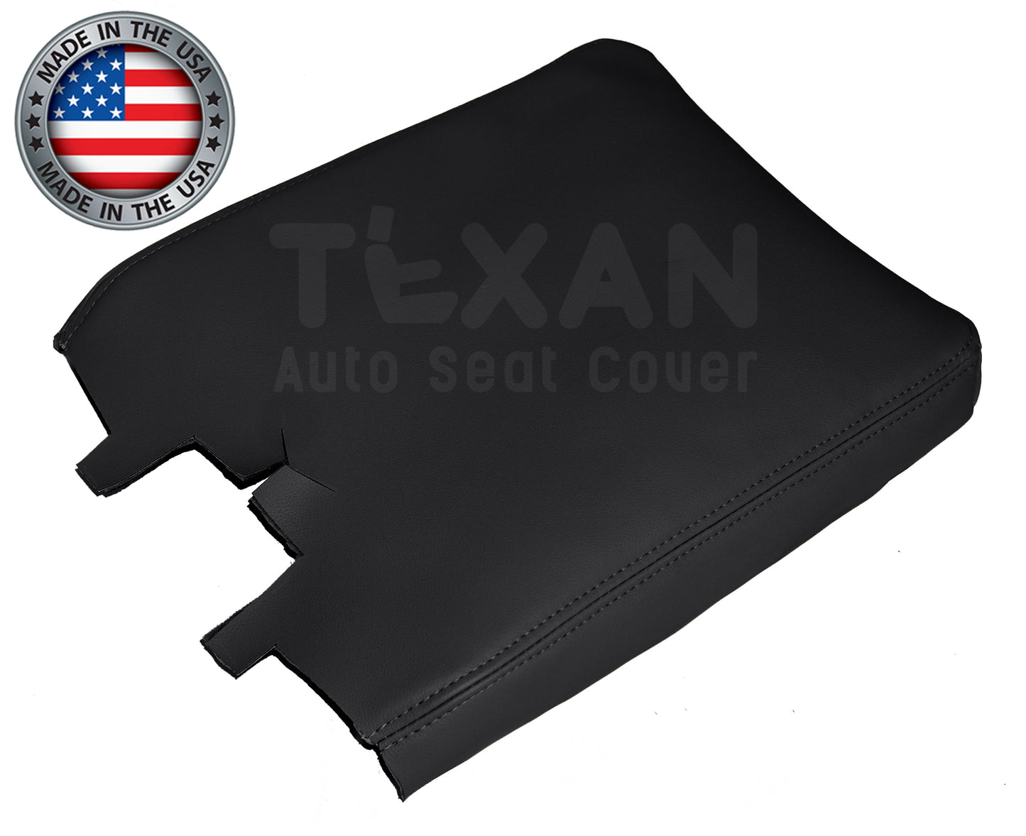 2007 to 2014 GMC Sierra Center Console  Replacement Lid Cover Black
