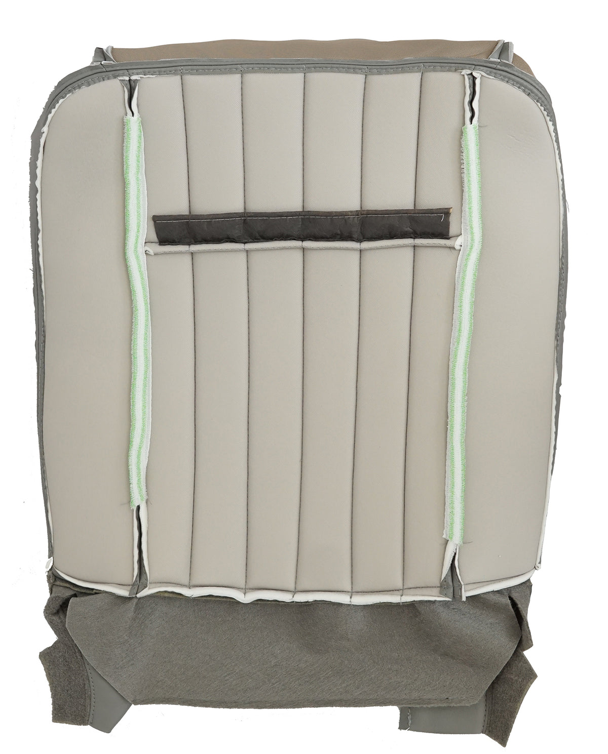 1994–1996 Chevy Impala SS Front Seat Cover Bundle – Gray Perforated Leather, 4 Pieces