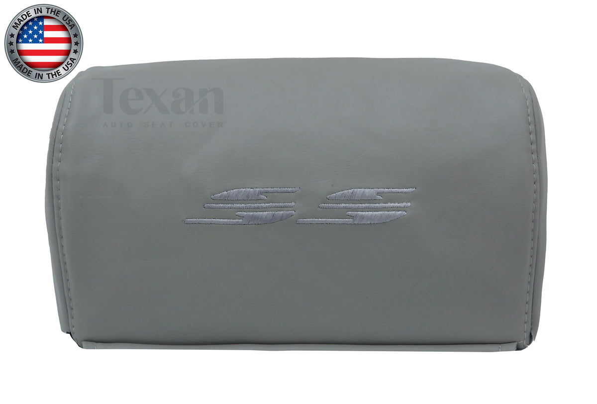 1994–1996 Chevy Impala SS Front Seat Cover Bundle – Gray Perforated Leather, 4 Pieces