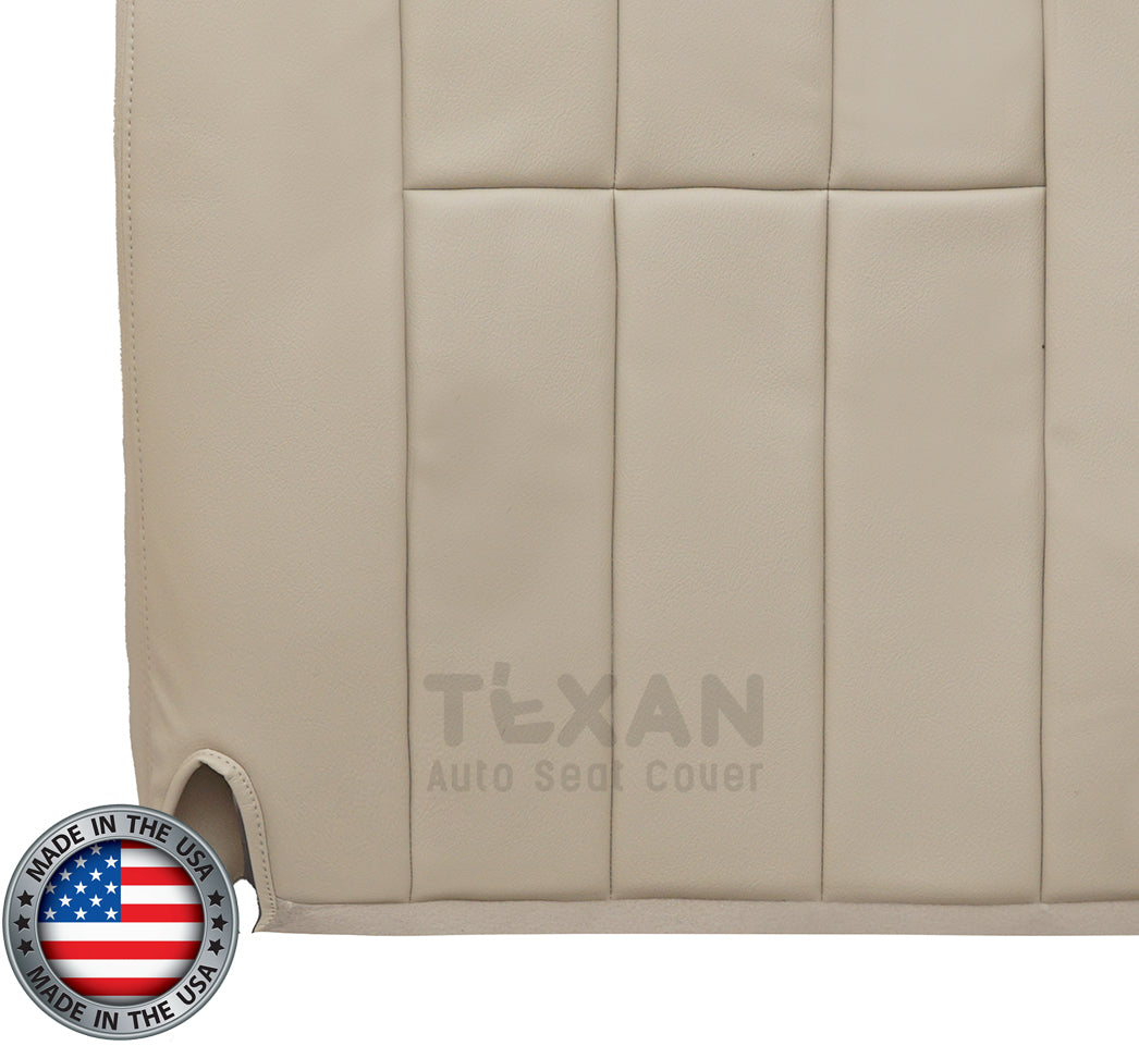 Fits 2006, 2007, 2008, 2009, 2010, 2011 Mercury Grand Marquis Passenger Side Bottom Leather Replacement Seat Cover Light Tan
