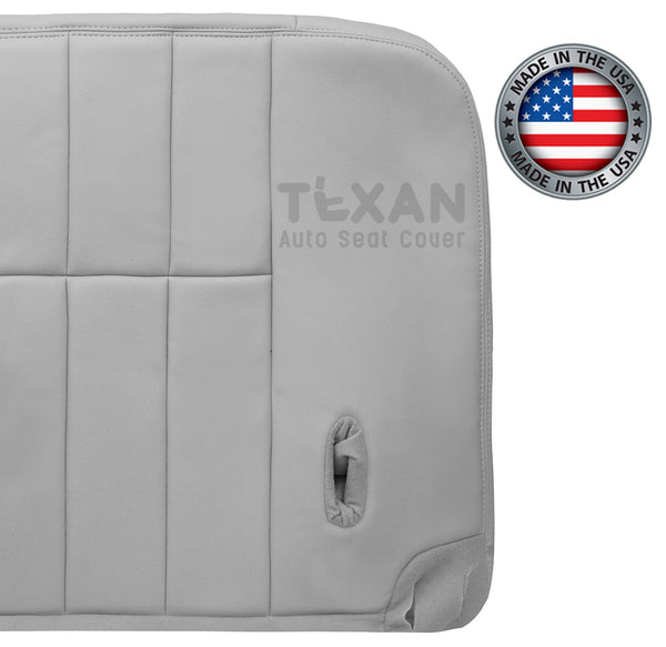 Fits 2006, 2007, 2008, 2009, 2010, 2011 Mercury Grand Marquis Driver Side Bottom Synthetic Leather Replacement Seat Cover Gray