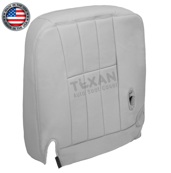 Fits 2006, 2007, 2008, 2009, 2010, 2011 Mercury Grand Marquis Driver Side Bottom Synthetic Leather Replacement Seat Cover Gray