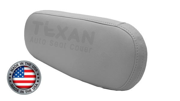 Fits 2006, 2007, 2008, 2009, 2010, 2011 Mercury Grand Marquis Passenger Side Armrest Synthetic Leather Replacement Cover Gray
