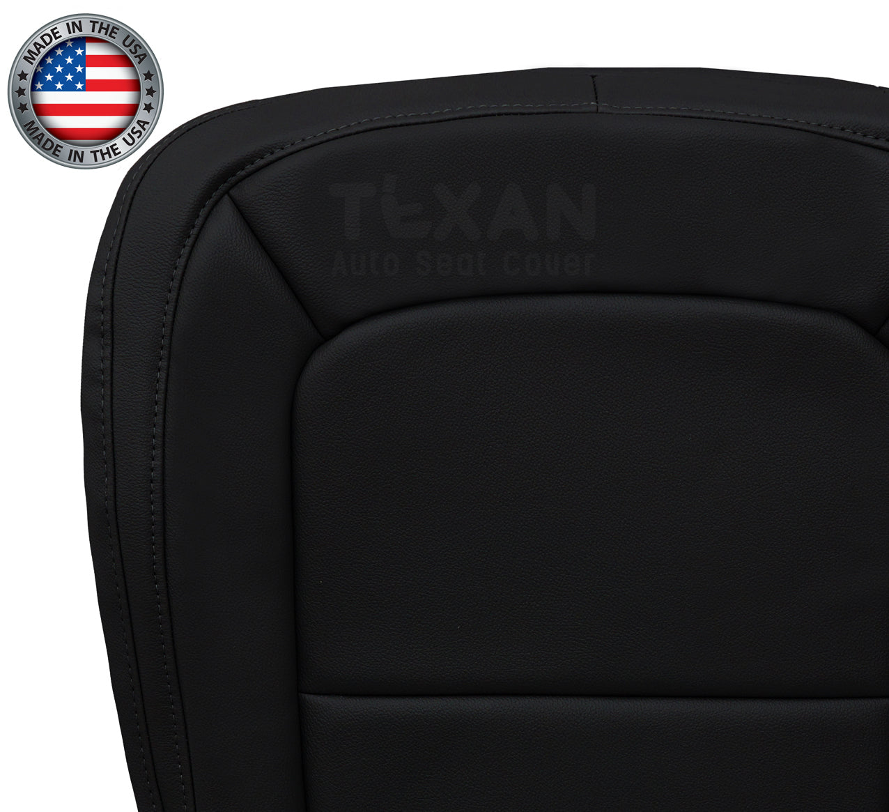 2015 to 2022 Chevy Colorado Passenger Side Bottom Leather Replacement Seat Cover Black