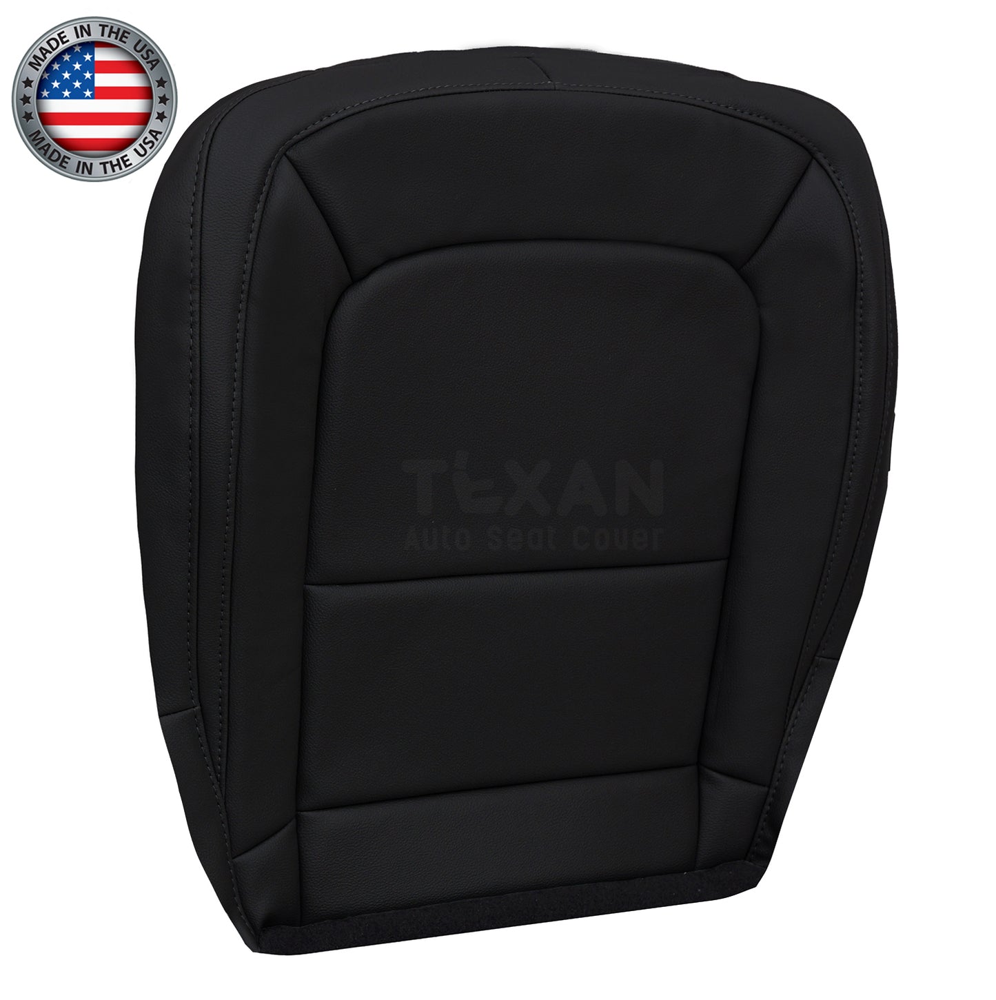 2015 to 2022 Chevy Colorado Passenger Side Bottom Leather Replacement Seat Cover Black