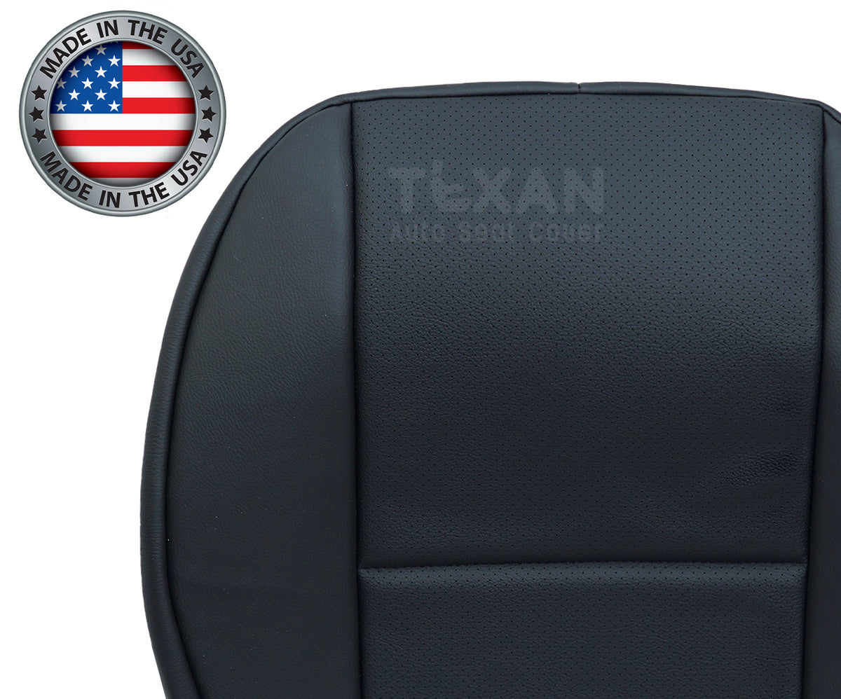Fits Passenger Bottom Leather Seat Cover Black 2008-2015 Mercedes Benz GLK350 Sport