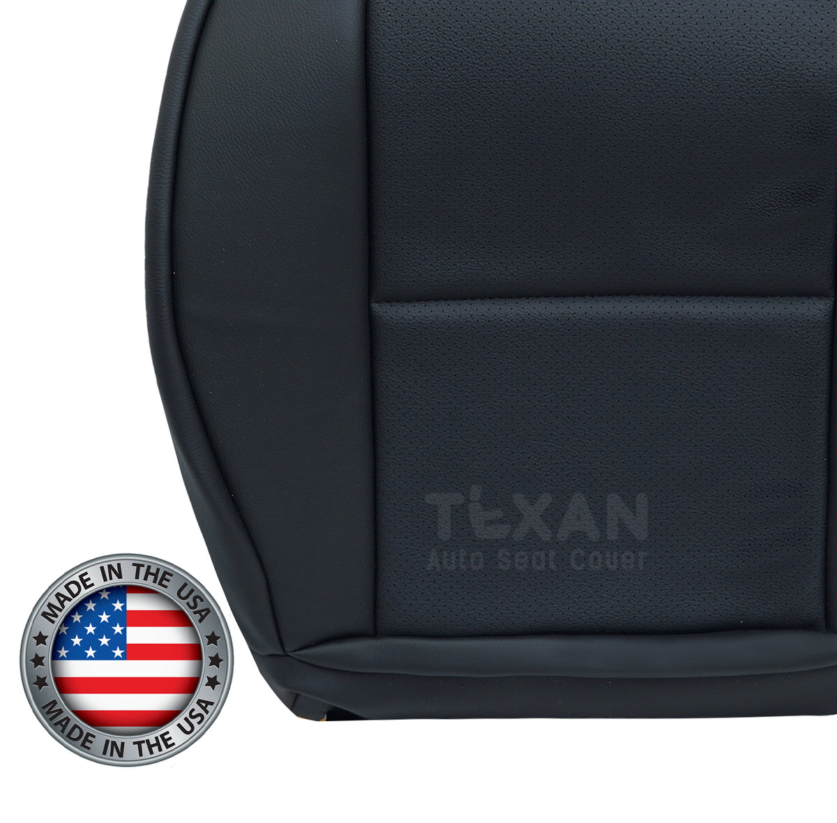 Fits Passenger Bottom Leather Seat Cover Black 2008-2015 Mercedes Benz GLK350 Sport