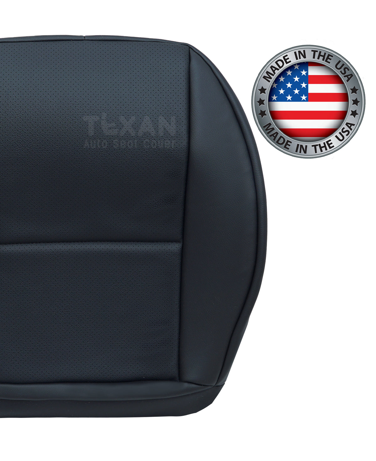 Fits Passenger Bottom Leather Seat Cover Black 2008-2015 Mercedes Benz GLK350 Sport