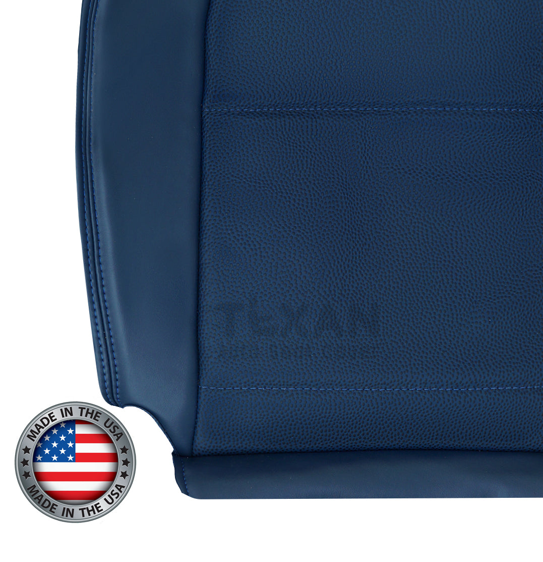 Driver Bottom Seat Cover Leather Blue Fits 1999-2002 BMW Z3 M Roadster 2-Door