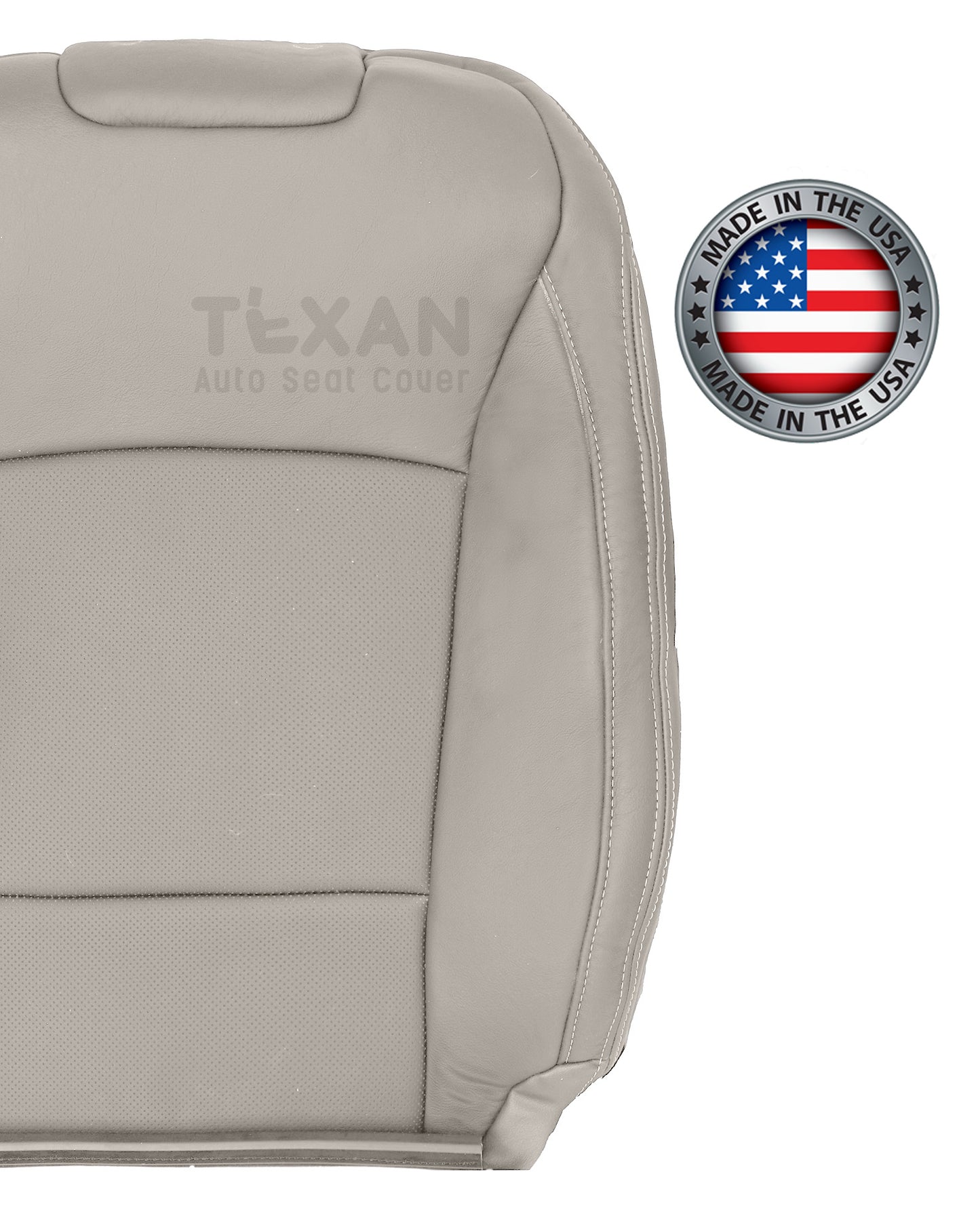 Fits 2015, 2016, 2017 Subaru Outback Driver Lean Back Perforated Replacement Seat Cover Tan