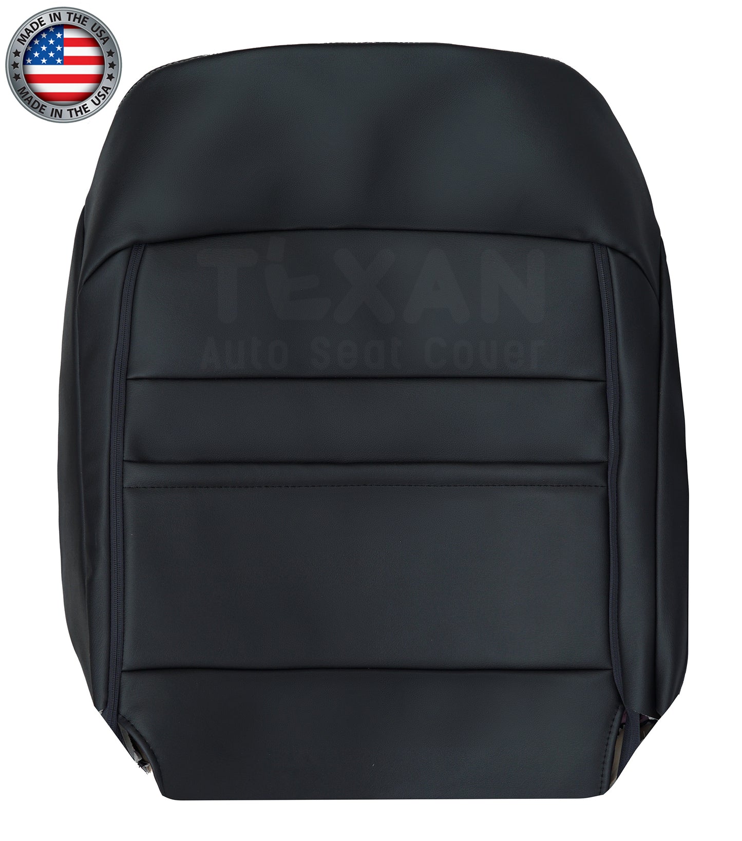 Compatible with 2015, 2016, 2017 Subaru Outback Driver Lean Back Perforated Synthetic Leather Replacement Seat Cover Black