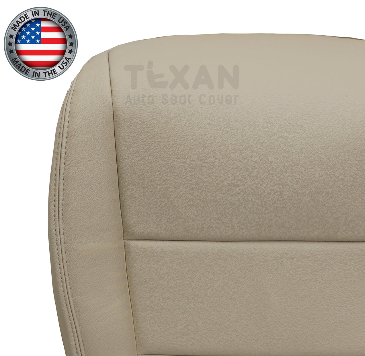 Fits 2008 2009 2010 2011 2012 Honda Accord Driver Side Bottom Leather Replacement Seat Cover Tan