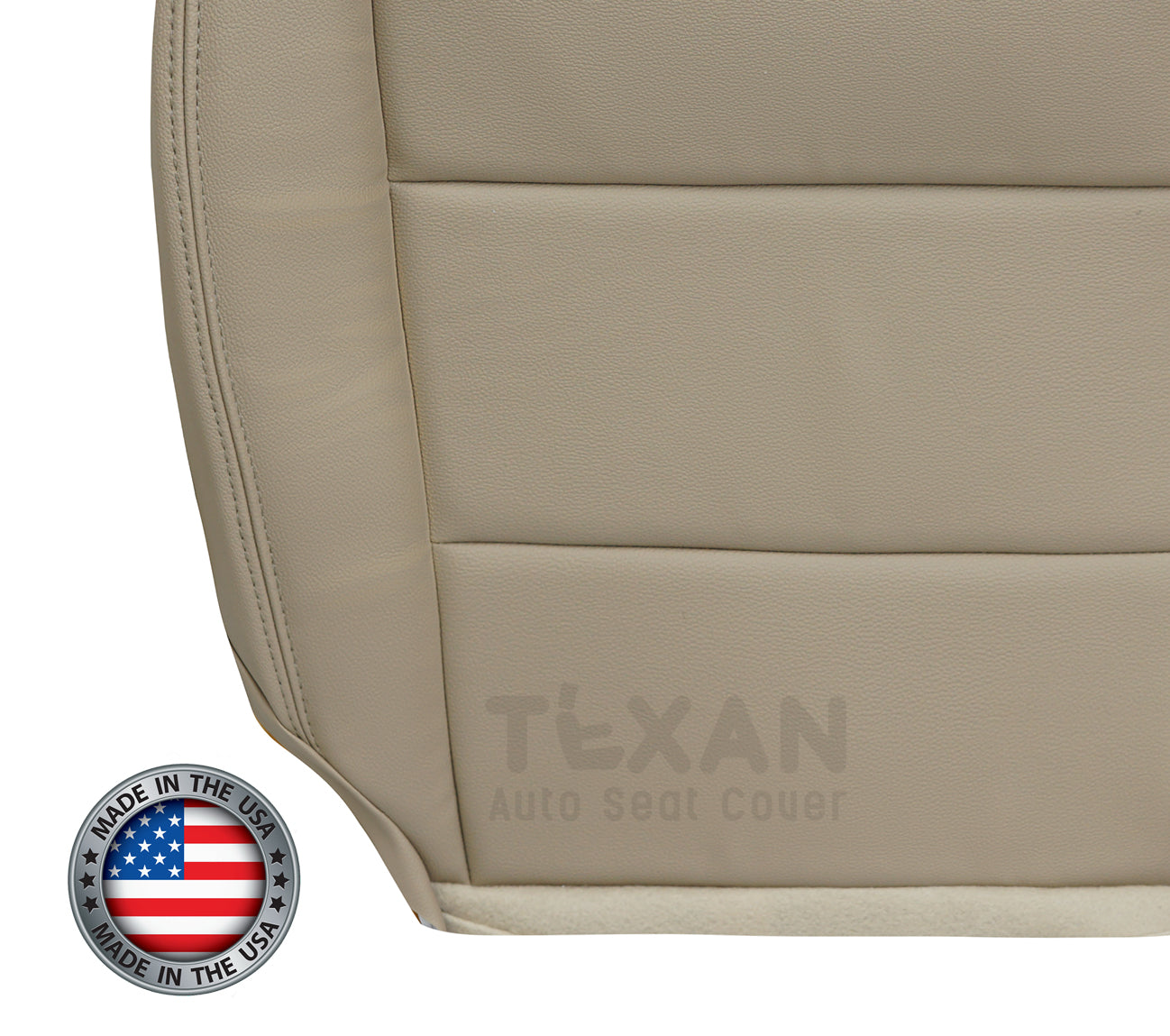Fits 2008 2009 2010 2011 2012 Honda Accord Driver Side Bottom Leather Replacement Seat Cover Tan