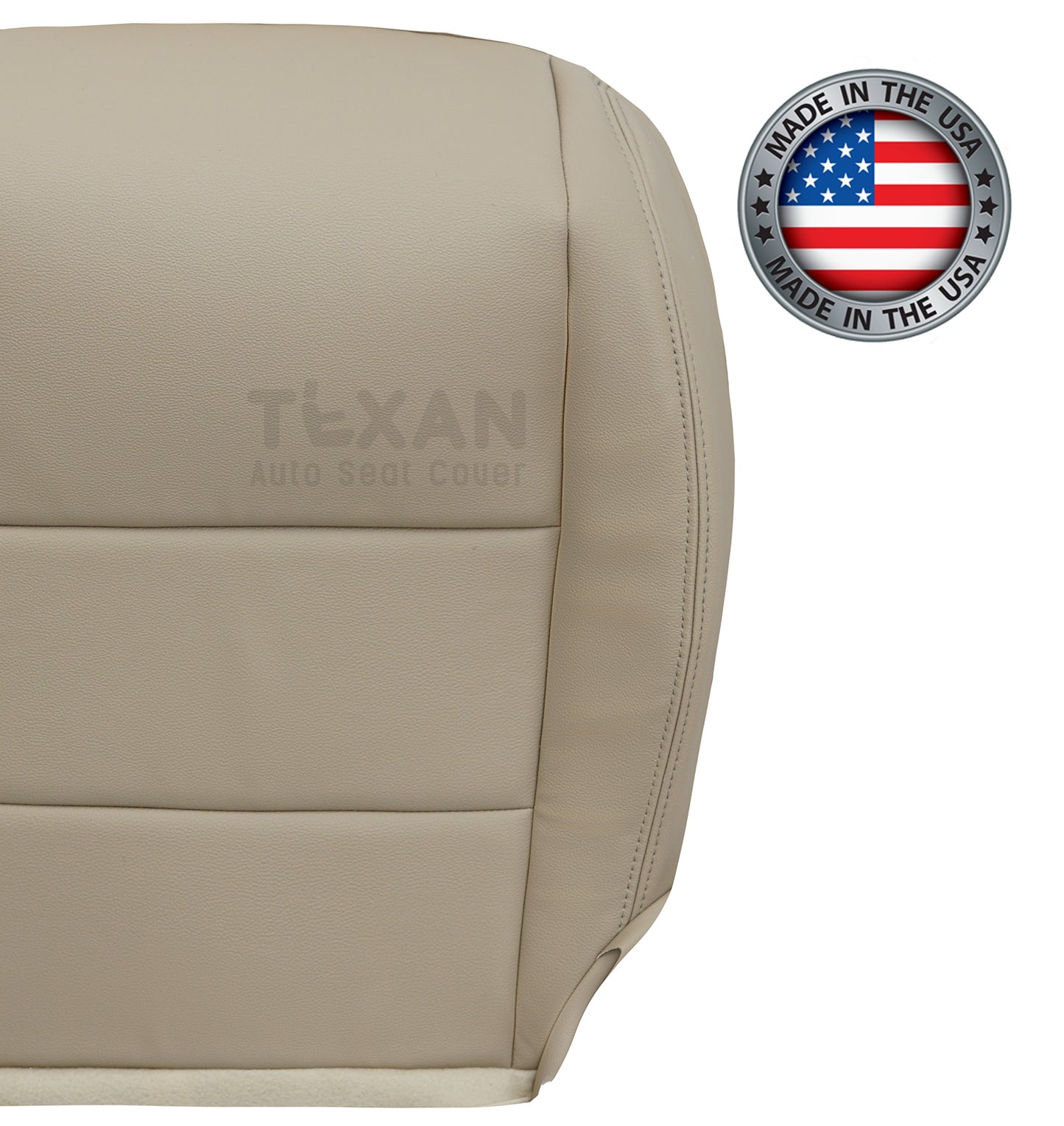 Fits 2008 2009 2010 2011 2012 Honda Accord Driver Side Bottom Leather Replacement Seat Cover Tan
