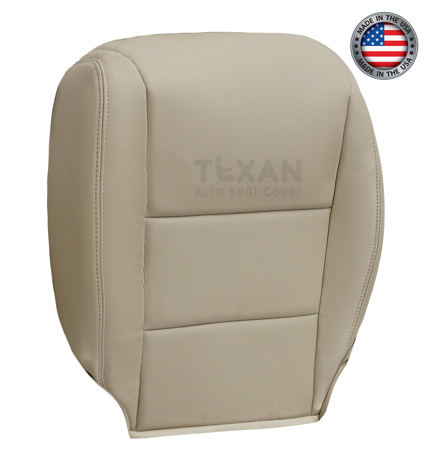 Fits 2008 2009 2010 2011 2012 Honda Accord Driver Side Bottom Leather Replacement Seat Cover Tan