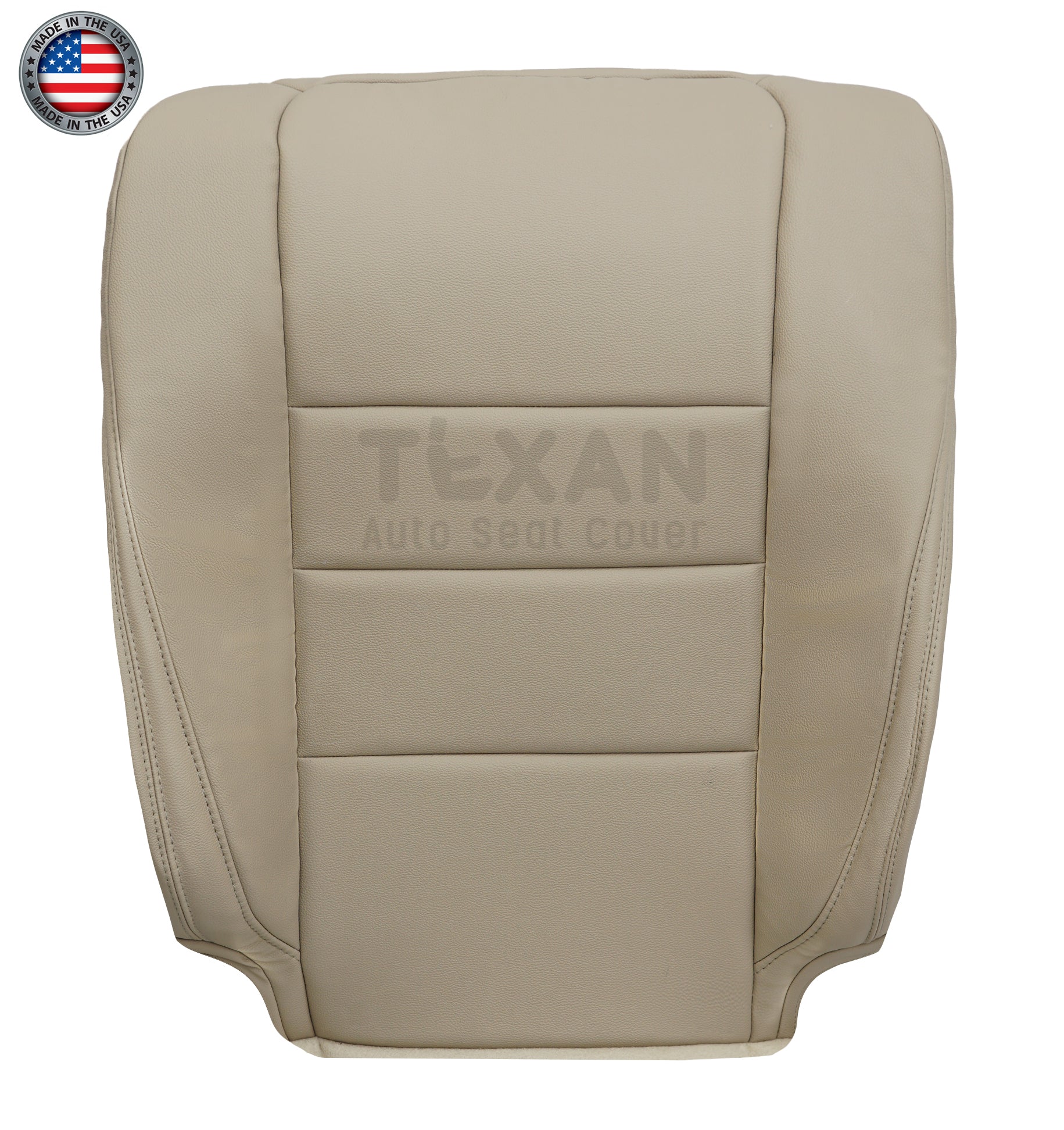 Front Lean back seat cover tan for 2008 to 2012 honda accord 4door
