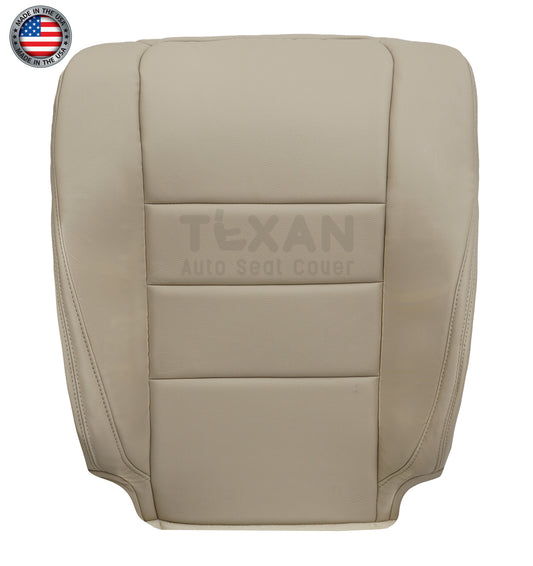 Front Lean back seat cover tan for 2008 to 2012 honda accord 4door