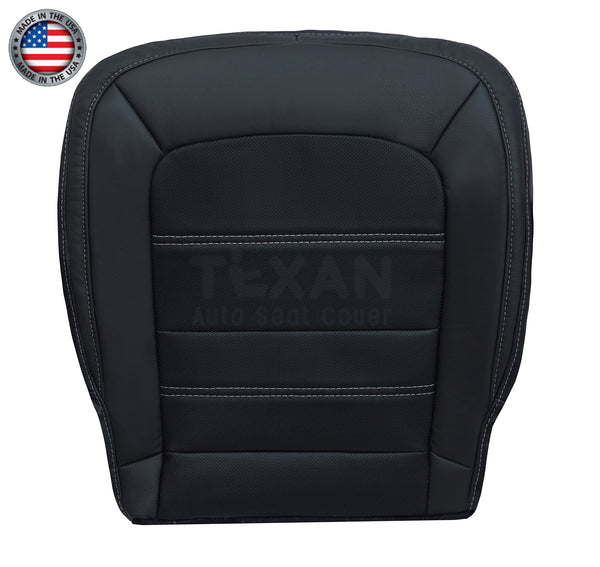 2015-2022 gmc canyon denali replacement seat cover black perforated