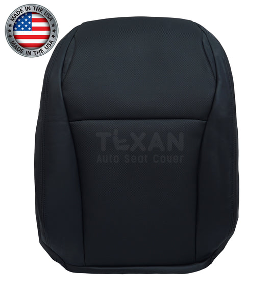 Fits 2008 2009 2010 2011 2012 2013 Toyota Highlander Limited Driver Passenger Lean Back Black Perforated Leather