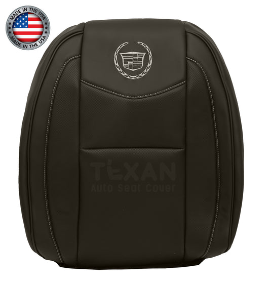 2009-2014 Cadillac Escalade Platinum Lean Back Seat Cover Brown