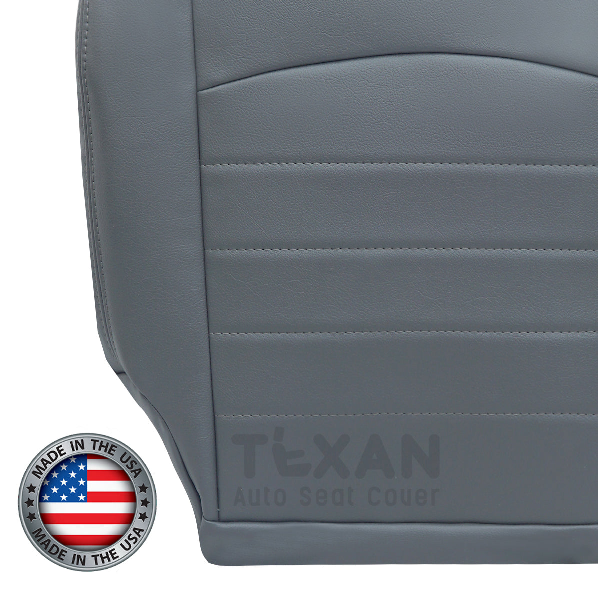 Driver Bottom Seat Cover Gray For 2013-2018 Dodge Ram 1500 2500 3500 Work Truck ST
