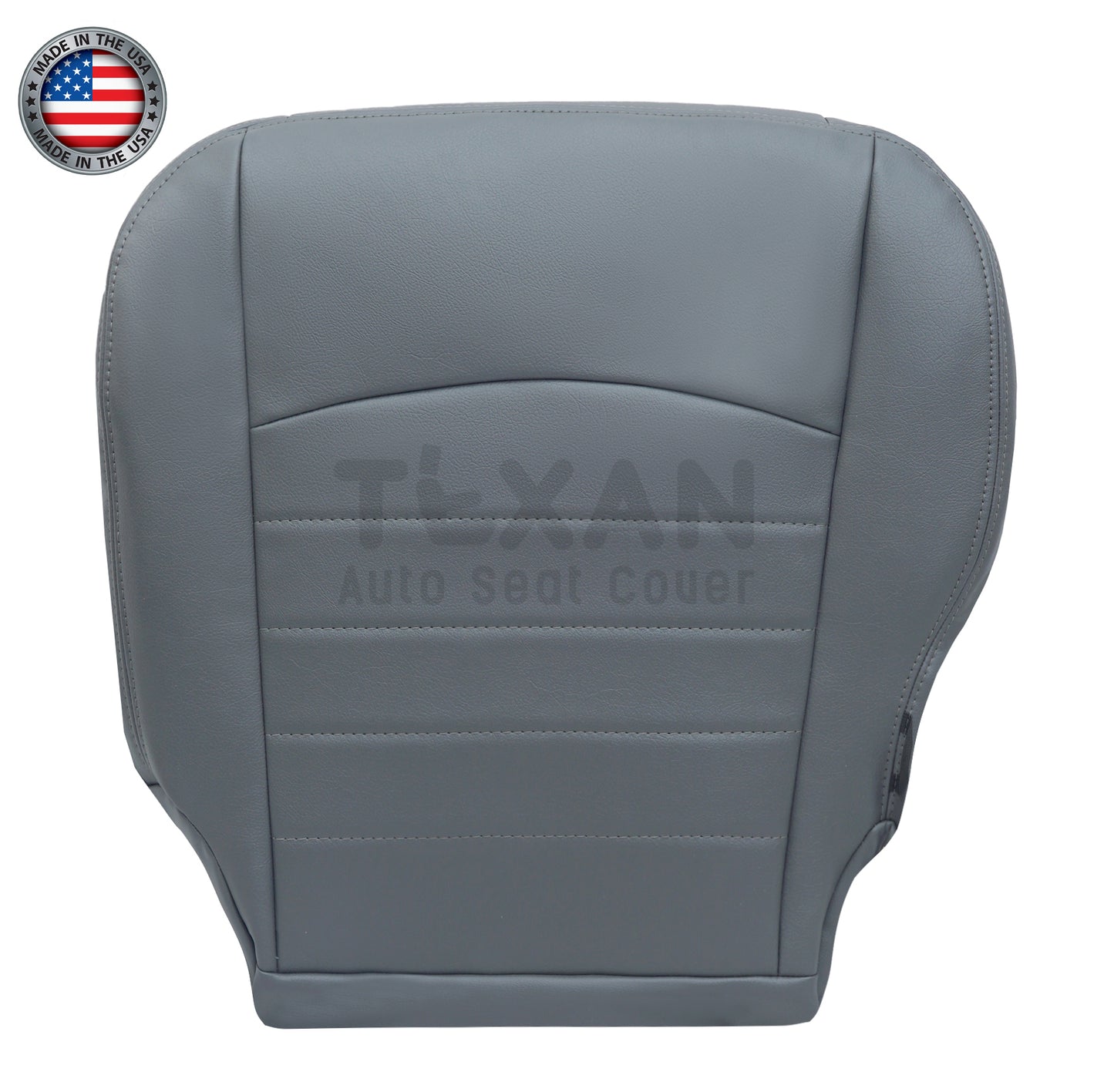 Driver Bottom Seat Cover Gray For 2013-2018 Dodge Ram 1500 2500 3500 Work Truck ST