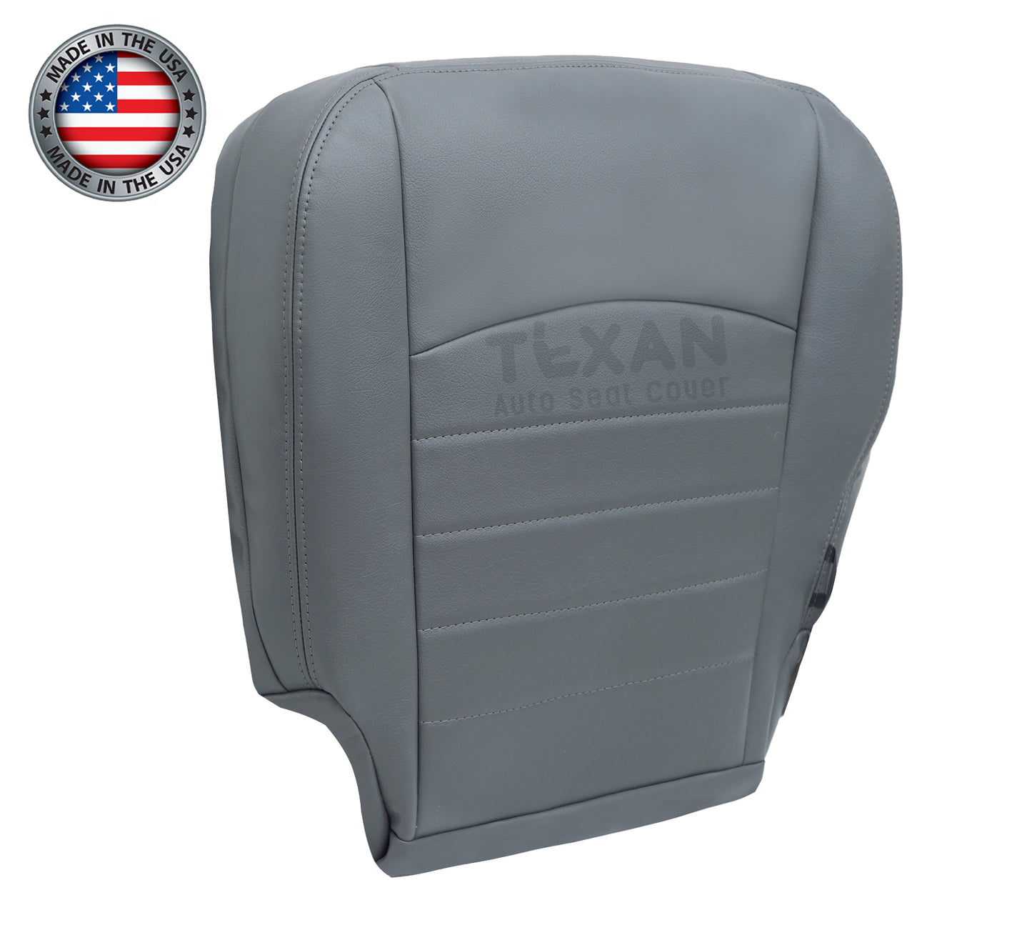 Driver Bottom Seat Cover Gray For 2013-2018 Dodge Ram 1500 2500 3500 Work Truck ST