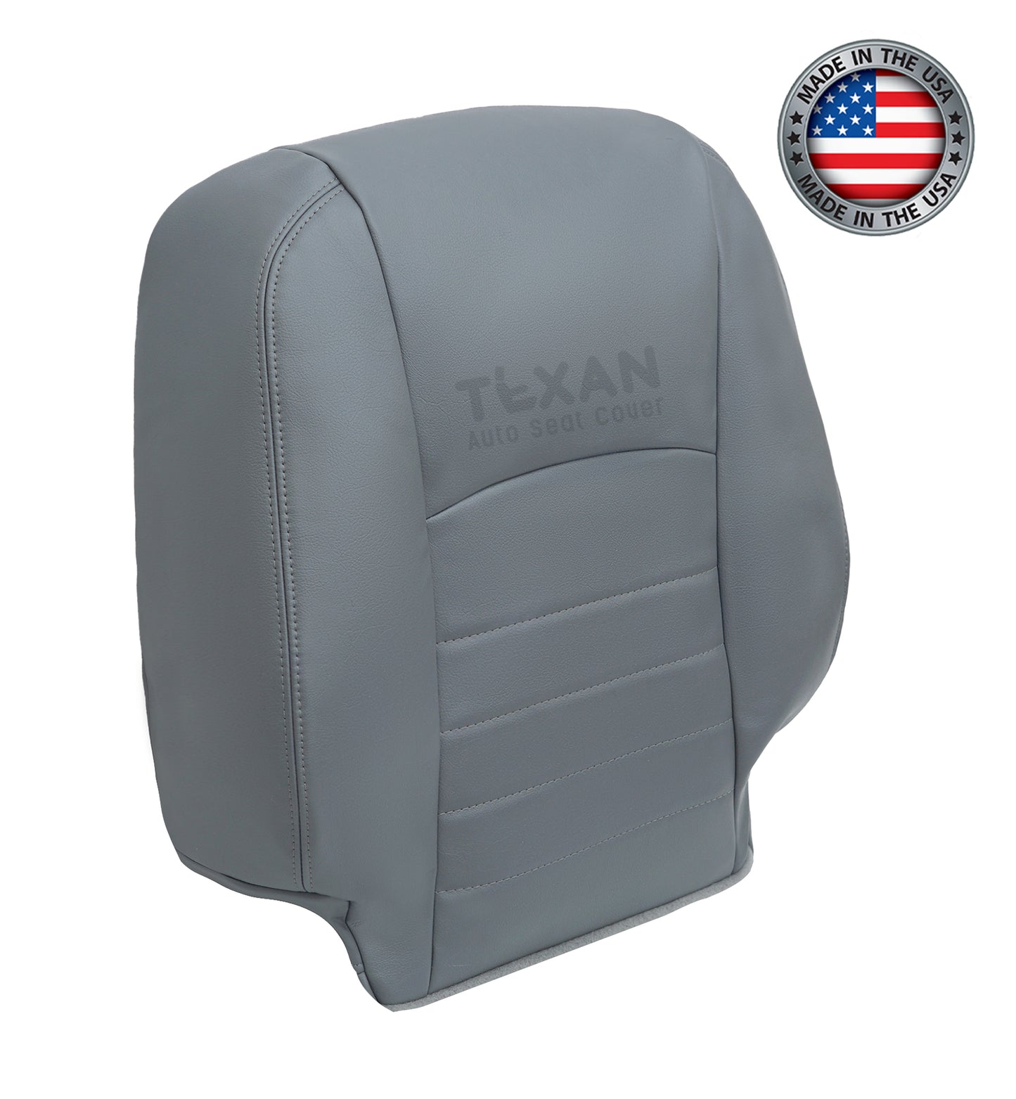 Passenger Lean Back Seat Cover Gray For 2013-2018 Dodge Ram 1500 2500 3500 Work Truck ST