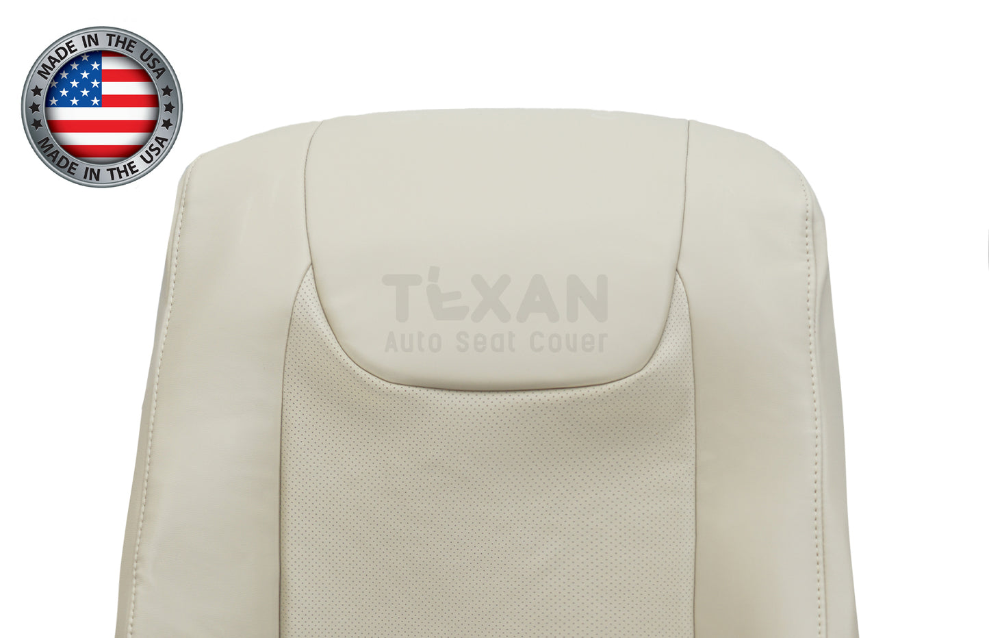 2010 to 2015 Lexus RX350, RX450H Driver Lean Back Perforated Leather Replacement Seat Cover Tan