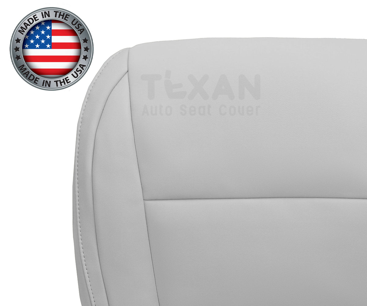Fits 2013-2018 Lexus ES350 Passenger Bottom Leather Seat Cover Light Gray