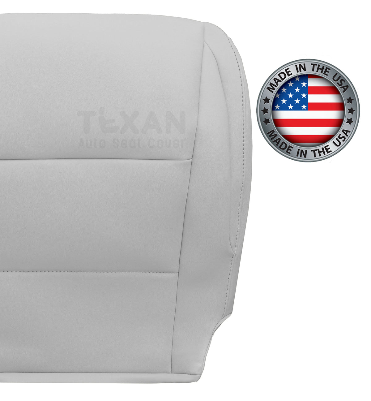 Fits 2013-2018 Lexus ES350 Passenger Bottom Leather Seat Cover Light Gray