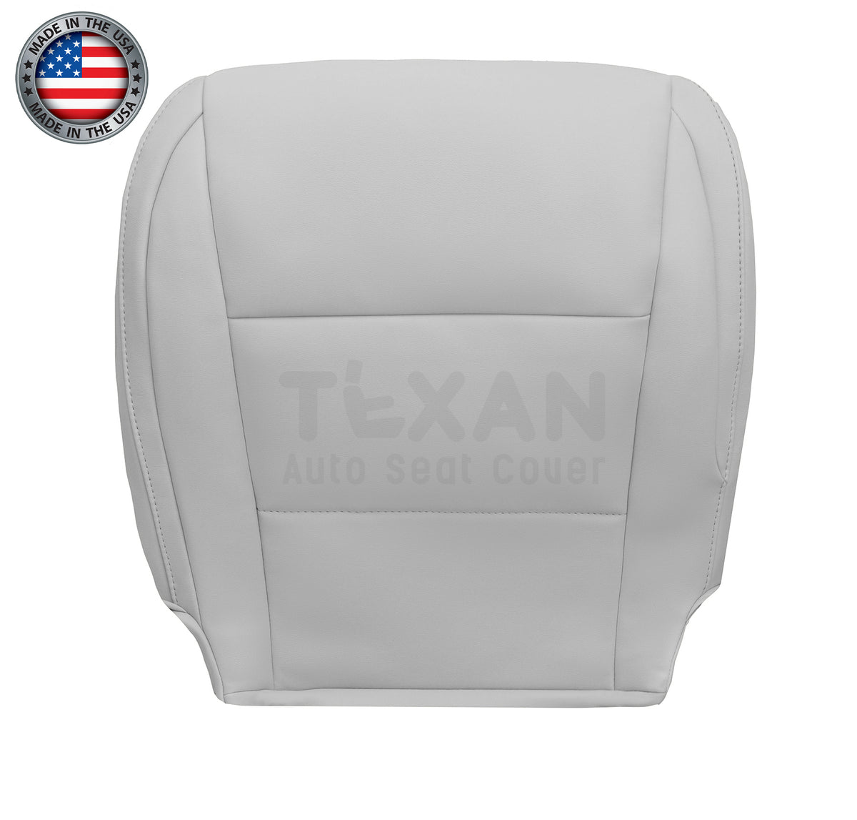 Fits 2013-2018 Lexus ES350 Passenger Bottom Leather Seat Cover Light Gray