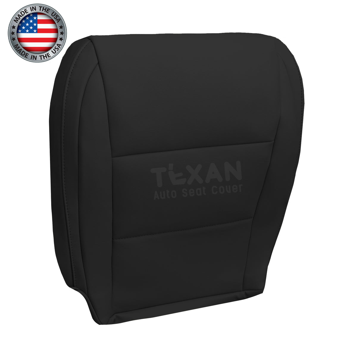 Fits 2013-2018 Lexus ES350 Driver Bottom Synthetic Leather Seat Cover Black